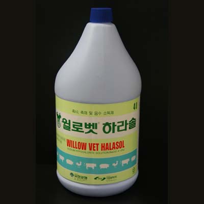 살균제, 이화팜텍, 윌로벳하라솔, 4L/통, 기타 제품 소개 사진