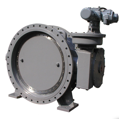 버터플라이밸브, 동양밸브, DY3M-200, Φ200mm×0.98MPa, 전동식/삼중편심금속시트, GCD450 제품 소개 사진