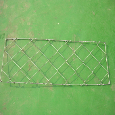 금속돌망태, 상현선재, SHI-054-1, 이불형-뚜껑, 아연도금철선3종Φ4.0, 500×1200mm, 망눈150mm 제품 소개 사진