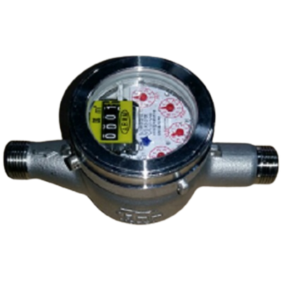 수도미터, 경도계전, K-MW-32SA, 32mm, 복갑습식/스테인리스/투명뚜껑, 100배율/1.6배수 제품 사진