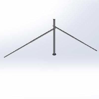 신호등주, 성원산업, SWW-50-350-1311, 지주Φ355.6mm×8m, 부착대13/11m 제품 사진