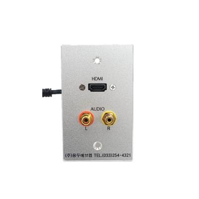 플러그용잭, 용두애브컴, YD-HR1, HDMI/RCA용, 3ch 제품 소개 사진