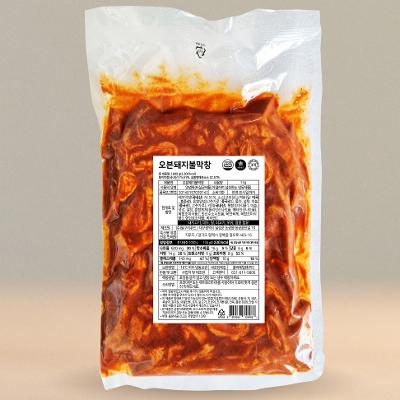 양념육류, (주문자상표부착)지푸드, 오븐돼지불막창, 1000g, 양념육 제품 소개 사진